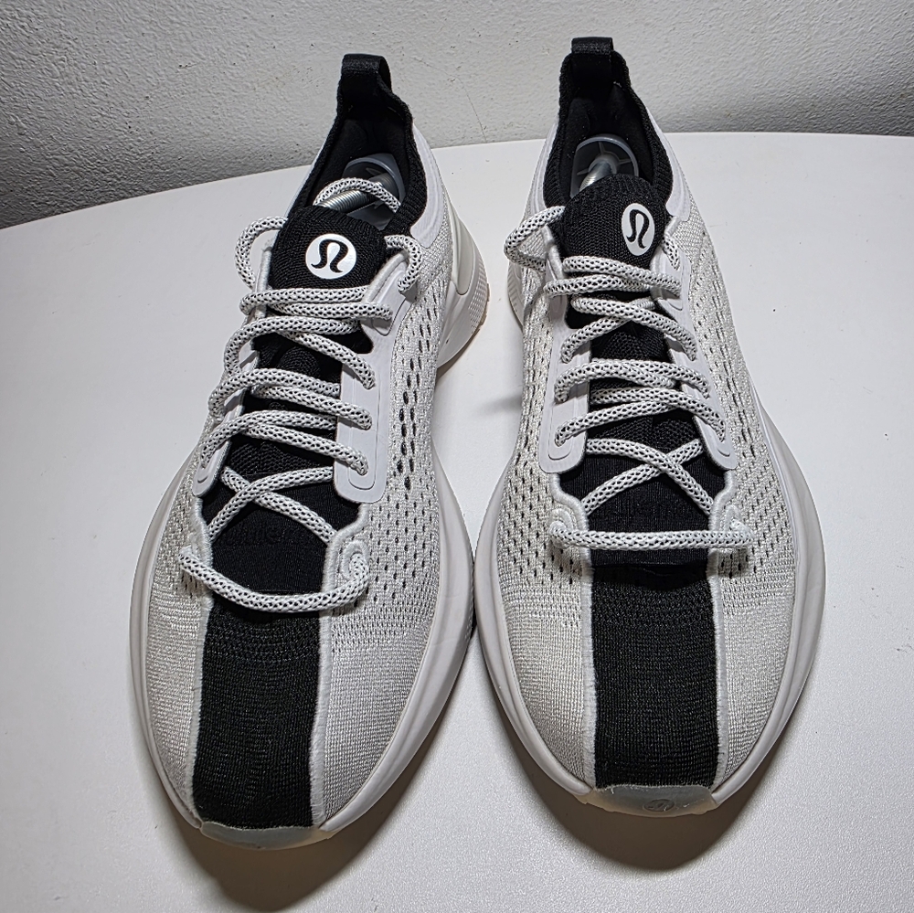 lululemon athletica Black and White Athletic Shoes